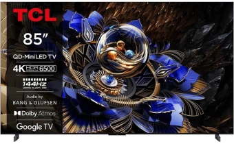 Телевизор QLED TCL 85" 85X11K черный 4K Ultra HD 120Hz DVB-T DVB-T2 DVB-C DVB-S DVB-S2 USB WiFi Smart TV - купить недорого с доставкой в интернет-магазине