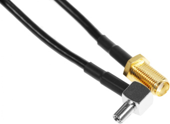 Кабель Рэмо solid Cu 0.14м черный TS9 (m)-SMA (f) (упак.:1шт) (TS9) - купить недорого с доставкой в интернет-магазине