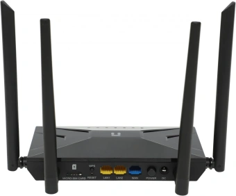 Роутер беспроводной Netis MW5360 N300 10/100BASE-TX/4G cat.4 черный - купить недорого с доставкой в интернет-магазине