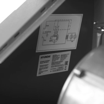 Вытяжка каминная Hyundai HGH 6846 IX черный/нержавеющая сталь управление: сенсорное (1 мотор) - купить недорого с доставкой в интернет-магазине