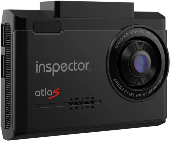 Видеорегистратор с радар-детектором Inspector AtlaS GPS ГЛОНАСС черный - купить недорого с доставкой в интернет-магазине