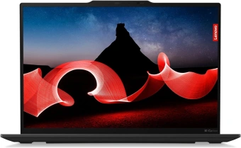 Ноутбук Lenovo ThinkPad X1 Carbon G12 Core Ultra 7 155U 16Gb SSD1Tb Intel Graphics 14" IPS WUXGA (1920x1200) Windows 11 Professional 64 black WiFi BT Cam (21KDS07D00) - купить недорого с доставкой в интернет-магазине