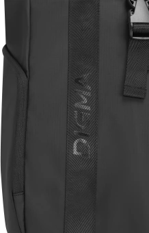 Рюкзак для ноутбука 15.6" Digma Lifestyle L1 черный полиэстер (DGBP15L1BK) - купить недорого с доставкой в интернет-магазине