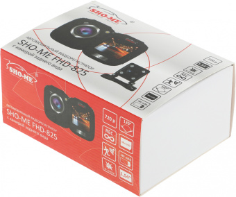 Видеорегистратор Sho-Me FHD-825 черный 3Mpix 720x1280 720p 120гр. JL5212B+SC1243 - купить недорого с доставкой в интернет-магазине