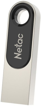 Флеш Диск Netac 128GB U278 NT03U278N-128G-30PN USB3.0 серебристый/черный - купить недорого с доставкой в интернет-магазине