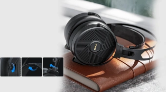 Наушники мониторные Fiio FT5 1.5м черный проводные оголовье - купить недорого с доставкой в интернет-магазине