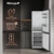 Холодильник Weissgauff WRK 185 Total NoFrost Inverter Black Inox 2-хкамерн. черная сталь инвертер - купить недорого с доставкой в интернет-магазине