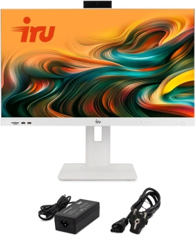 Моноблок IRU Strato 27" QHD i5 1235U (1.3) 16Gb SSD512Gb Iris Xe CR noOS GbitEth WiFi BT 65W Cam белый 2560x1440 - купить недорого с доставкой в интернет-магазине