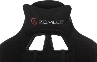 Кресло игровое Zombie Carry черный/серый с подголов. крестов. пластик пластик черный - купить недорого с доставкой в интернет-магазине