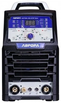 Сварочный аппарат Аврора Система 200 AC/DC ПУЛЬС инвертор ММА/TIG 5.2кВт - купить недорого с доставкой в интернет-магазине