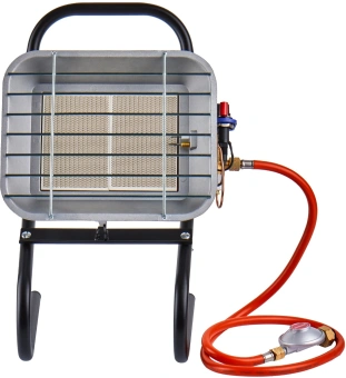 Тепловая пушка газовая Elitech ТП 3ГИ 4600Вт серый/черный - купить недорого с доставкой в интернет-магазине