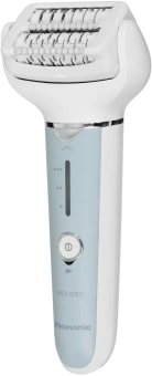 Эпилятор Panasonic ES-EY90-A520 скор.:3 насад.:6 от аккум. голубой/белый - купить недорого с доставкой в интернет-магазине