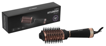 Фен-щетка Hyundai H-HB0115 1200Вт черный - купить недорого с доставкой в интернет-магазине