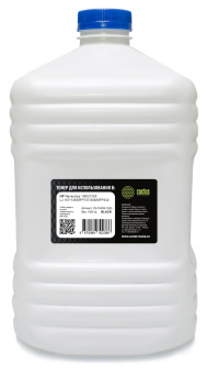 Тонер Cactus CS-THPW-1000 черный флакон 1000гр. для принтера HP W1106; Xerox 106R01487 - купить недорого с доставкой в интернет-магазине