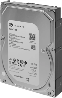 Жесткий диск Seagate SAS 3.0 4TB ST4000NM003A Exos (7200rpm) 256Mb 3.5" - купить недорого с доставкой в интернет-магазине