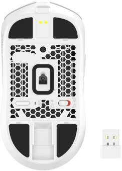 Мышь A4Tech Bloody R77 Ultra Dock белый оптическая 20000dpi беспров. USB 5but - купить недорого с доставкой в интернет-магазине