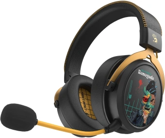 Наушники с микрофоном A4Tech Bloody MR595 Renegade черный/рисунок мониторные BT/Radio оголовье (MR595) - купить недорого с доставкой в интернет-магазине