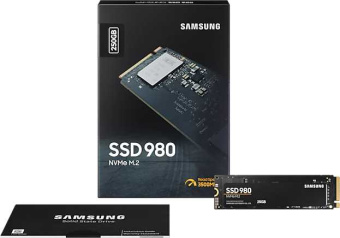 Накопитель SSD Samsung PCIe 3.0 x4 250GB MZ-V8V250BW 980 M.2 2280 - купить недорого с доставкой в интернет-магазине