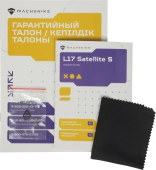 Ноутбук Machenike L17 Satellite S Core i5 12450H 16Gb SSD512Gb NVIDIA GeForce RTX 3050 4Gb 17.3" IPS FHD (1920x1080) FreeDOS grey WiFi BT Cam 2668mAh (JJ00GX00JRU) - купить недорого с доставкой в интернет-магазине