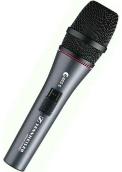 Микрофон проводной Sennheiser E 865-S черный - купить недорого с доставкой в интернет-магазине