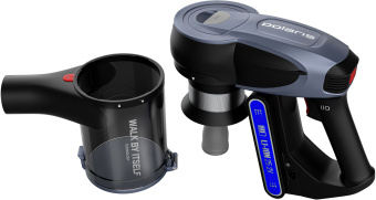 Пылесос Polaris PVCS 7090 HandStick PRO Aqua 450Вт жемчужный/серый - купить недорого с доставкой в интернет-магазине