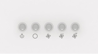 Вытяжка козырьковая Gorenje WHU629EW/M белый управление: кнопочное (1 мотор) - купить недорого с доставкой в интернет-магазине