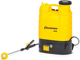 Опрыскиватель Champion SA16 аккум. ранц. 16л желтый/черный - купить недорого с доставкой в интернет-магазине
