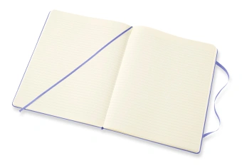 Блокнот Moleskine CLASSIC QP090B42 XLarge 190х250мм 192стр. линейка твердая обложка голубая гортензия - купить недорого с доставкой в интернет-магазине