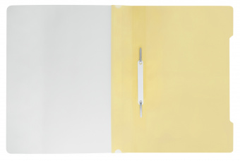 Папка-скоросшиватель Бюрократ Pastel -PSLPAST/YEL A4 прозрач.верх.лист пластик желтый 0.14/0.18 - купить недорого с доставкой в интернет-магазине
