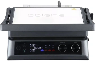 Электрогриль Polaris PGP 3010 SMOKELESS графит - купить недорого с доставкой в интернет-магазине