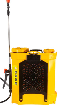 Опрыскиватель Huter SP SP-12/8AC аккум. ранц. 12л желтый/черный (70/13/39) - купить недорого с доставкой в интернет-магазине