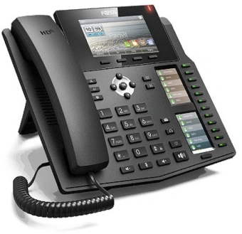 Телефон IP Fanvil X6U V2 черный - купить недорого с доставкой в интернет-магазине