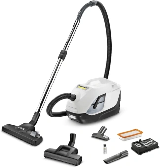 Пылесос Karcher DS 6 Plus 650Вт белый/черный - купить недорого с доставкой в интернет-магазине