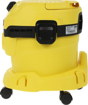 Строительный пылесос Karcher WD 2 Plus V-12/6/18/C 1000Вт (уборка: сухая/влажная) желтый - купить недорого с доставкой в интернет-магазине
