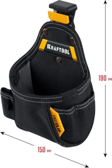 Сумка для инструментов Kraftool KP-5 5карм. черный/желтый (38778) - купить недорого с доставкой в интернет-магазине