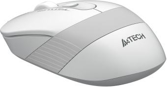 Мышь A4Tech Fstyler FM10S белый/серый оптическая 1600dpi silent USB 3but (FM10S USB WHITE) - купить недорого с доставкой в интернет-магазине