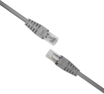 Патч-корд NTSS NTSS-PC-UTP-RJ45-6-0.15-LSZH-GY UTP RJ-45 вил.-вилка RJ-45 кат.6 0.15м серый LSZH 24AWG - купить недорого с доставкой в интернет-магазине