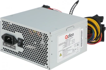 Блок питания Qdion ATX 550W Q-DION QD550 80+ (20+4pin) APFC 120mm fan 5xSATA - купить недорого с доставкой в интернет-магазине