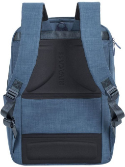 Рюкзак для ноутбука 17.3" Riva 8365 синий полиэстер женский дизайн (8365 BLUE) - купить недорого с доставкой в интернет-магазине