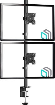 Кронштейн для мониторов Onkron D208E черный 13"-34" макс.16кг настольный поворот и наклон - купить недорого с доставкой в интернет-магазине