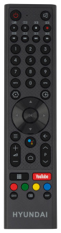 Телевизор LED Hyundai 43" H-LED43BU7008 Android TV Slim Design черный 4K Ultra HD 60Hz DVB-T DVB-T2 DVB-C DVB-S DVB-S2 USB WiFi Smart TV - купить недорого с доставкой в интернет-магазине