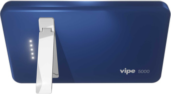 Мобильный аккумулятор Vipe Crosby 5000mAh QC/PD 20W 3A USB-C беспров.зар. синий (VPPBCROSBY5KBL) - купить недорого с доставкой в интернет-магазине