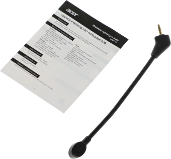 Наушники с микрофоном Acer AHW120 черный 2.1м мониторные USB оголовье (ZL.HDSCC.01C) - купить недорого с доставкой в интернет-магазине