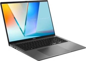Ноутбук Asus VivoBook S16 M3607HA-RP236 Ryzen 7 260 16Gb SSD512Gb AMD Radeon 780M 16" IPS WUXGA (1920x1200) без ОС grey WiFi BT Cam (90NB16F1-M00EH0) - купить недорого с доставкой в интернет-магазине
