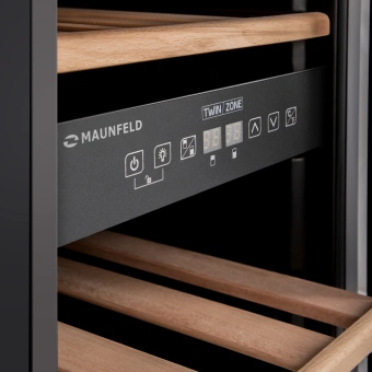 Винный шкаф Maunfeld MFWC-50D16 1-нокамерн. черный - купить недорого с доставкой в интернет-магазине