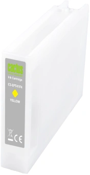 Картридж струйный Cactus CS-EPT41F4 T41F4 желт.пигм. (350мл) для Epson SureColor SC-T5400M/SC-T3405/SC-T5405 с чипом - купить недорого с доставкой в интернет-магазине