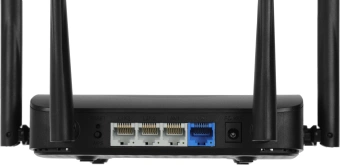 Роутер беспроводной Mercusys MR25BE BE3600 10/100/1000BASE-TX черный - купить недорого с доставкой в интернет-магазине
