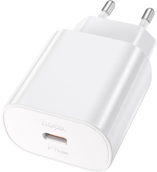 Сетевое зар./устр. Hoco N22 25W (PD+QC+AFC) USB-C белый - цена, купить или заказать с доставкой в интернет-магазине Сетевое зар./устр. Hoco N22 25W (PD+QC+AFC) USB-C белый - купить недорого с доставкой в интернет-магазине
