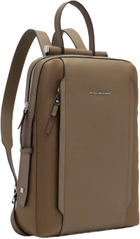 Рюкзак женский Piquadro Lyra CA4576W92T/M коричневый натур.кожа/нейлон - купить недорого с доставкой в интернет-магазине