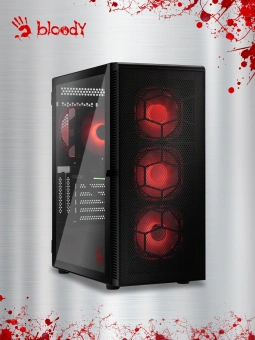 ПК Bloody BD-PC CB76T2 TWR i7 14700F (2.1) 32Gb SSD1Tb RTX5060 8Gb Windows 11 Home 64 2.5xGbitEth 650W черный (RUS) (2141980) - купить недорого с доставкой в интернет-магазине